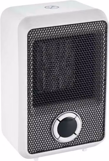 Airmaster 500W PTC Mini Ceramic Fan Heater in White