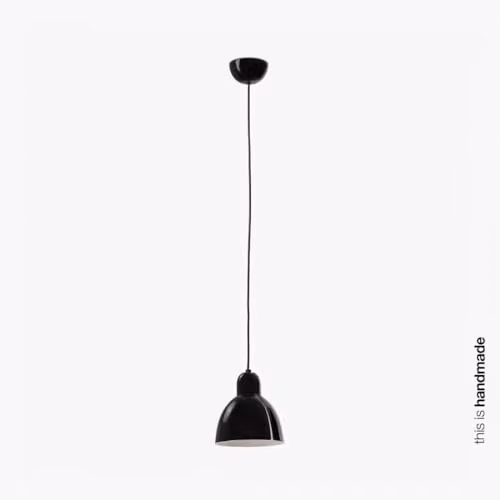Netlighting Venice Black Dome Pendant Lamp