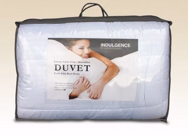 Harwood Textiles Indulgence 13.5 Tog Microfibre Allergy Friendly Duvet in White