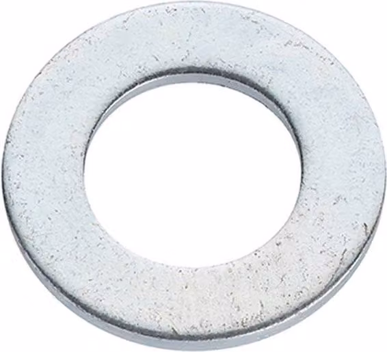 Unifix Form B Flat Washers M5 (5.3) Galvanised Steel, Silver, Box of 25000
