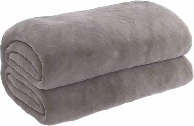 Berkfield Home Weighted Blanket with Removable Grey Cotton Cover, W: 150 cm, L: 200 cm, 11 kg