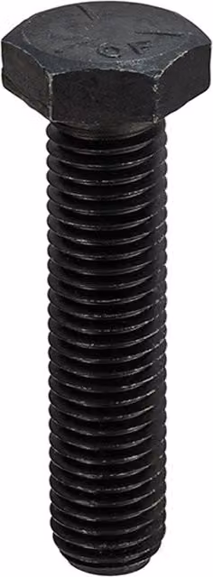 Unifix SAE Grade 5 UNC Hexagon Setscrews, 1-8 UNC x 2.1/2, Grey