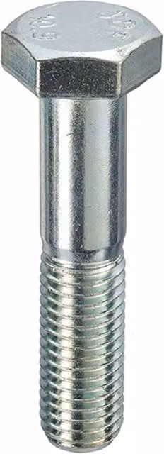 Unifix Grade 10.9 HT Hexagon Bolts DIN 931 BZP M10 x 90 Grey Box of 100
