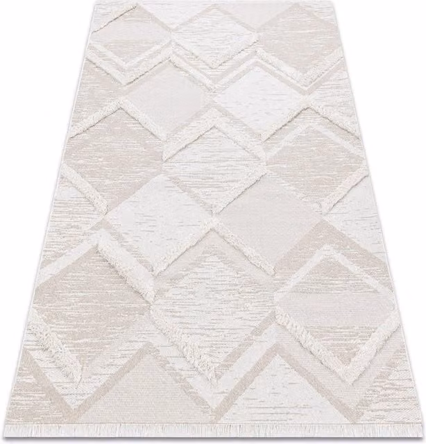 RugsX Moroccan Rug in Beige, W/D/H: 117 x 170 cm
