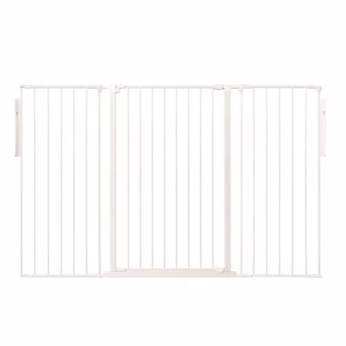 Safetots Premium Extra Tall Room Divider with Door, White, Height: 105 cm, Width: 174 cm