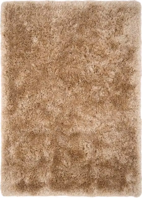 Kukoon Beige Soft Shaggy Fluffy Living Area Rug, W: 160 cm, L: 230 cm